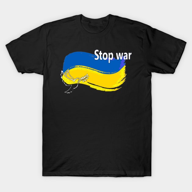 Peace in Ukraine. T-Shirt by VeryOK